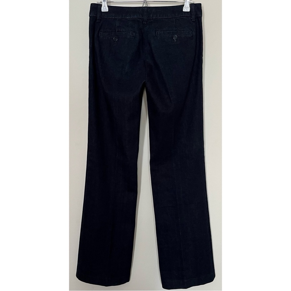 Talbots • 6/28 • Dark Denim Wide Leg Trouser Denim Jeans